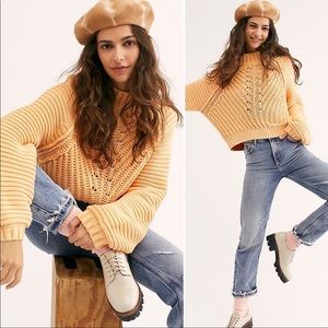 NWT Free People Sweetheart Sweater